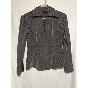 The Limited Pin Striped Clasp Long Sleeve Women’s XS